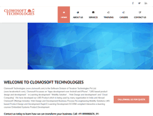 Tablet Screenshot of clomosoft.com